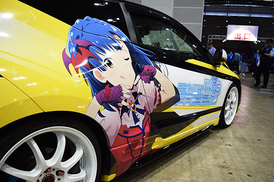 画像：七尾百合子痛車