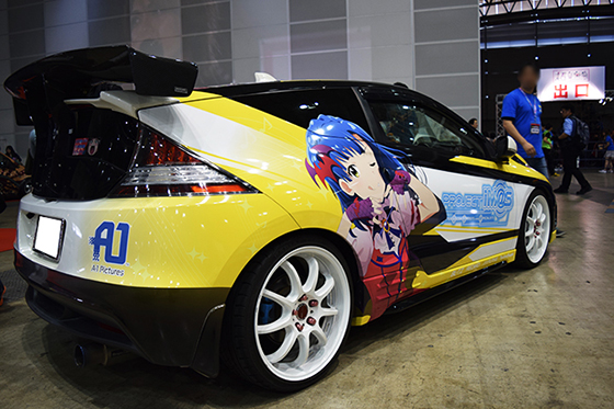 画像：七尾百合子痛車