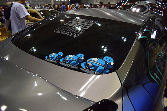 画像：攻殻機動隊痛車