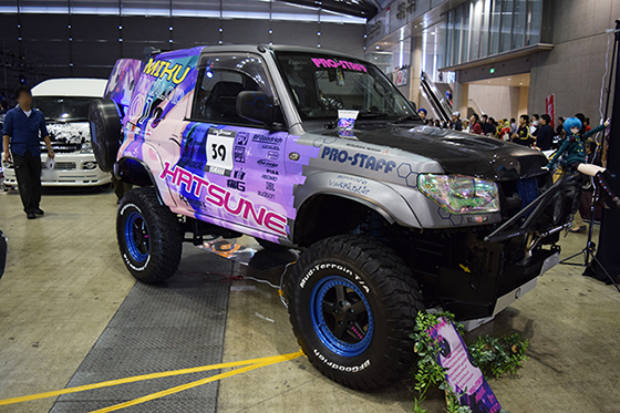 画像：初音ミク痛車