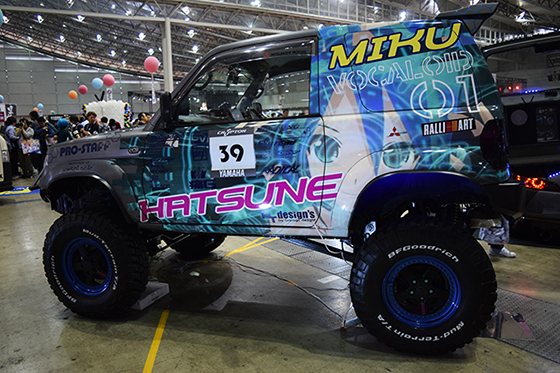 画像：初音ミク痛車