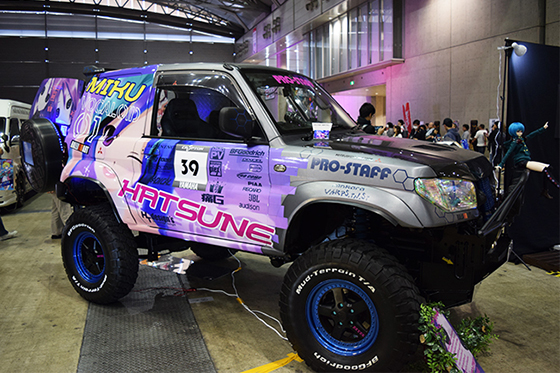 画像：初音ミク痛車