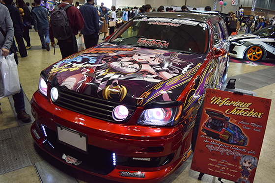 画像:神崎蘭子痛車