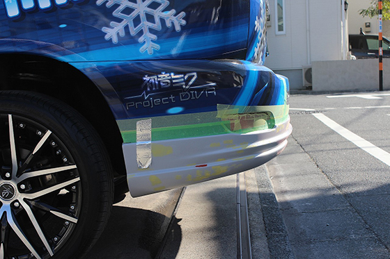 画像:雪ミクハリアー