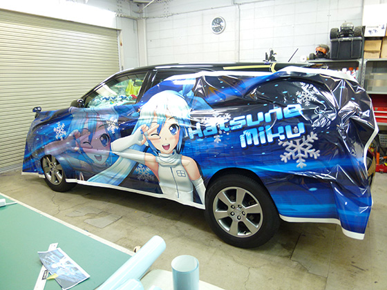 雪ミクハリアー