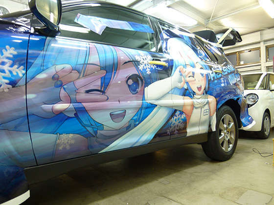 雪ミクハリアー