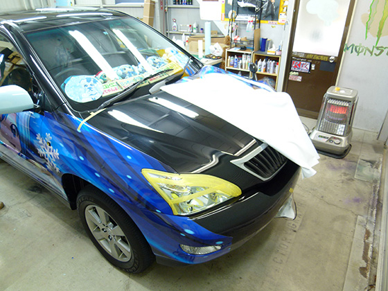 雪ミクハリアー