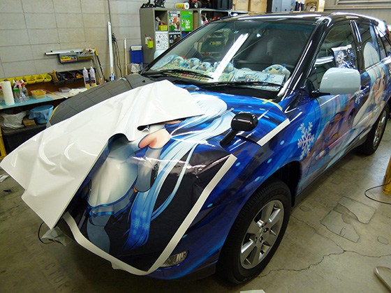 雪ミクハリアー