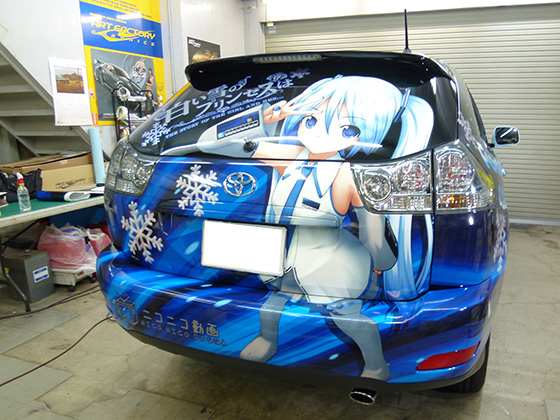 雪ミクハリアー