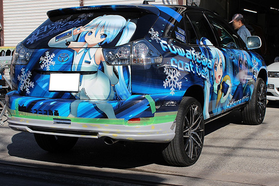 雪ミクハリアー