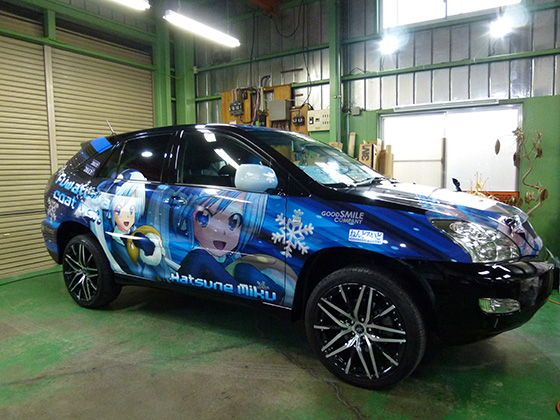 雪ミクハリアー