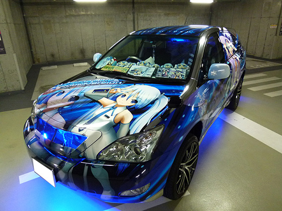 雪ミクハリアー