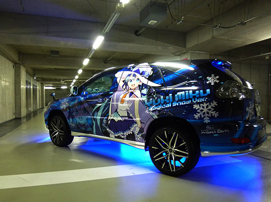 雪ミクハリアー