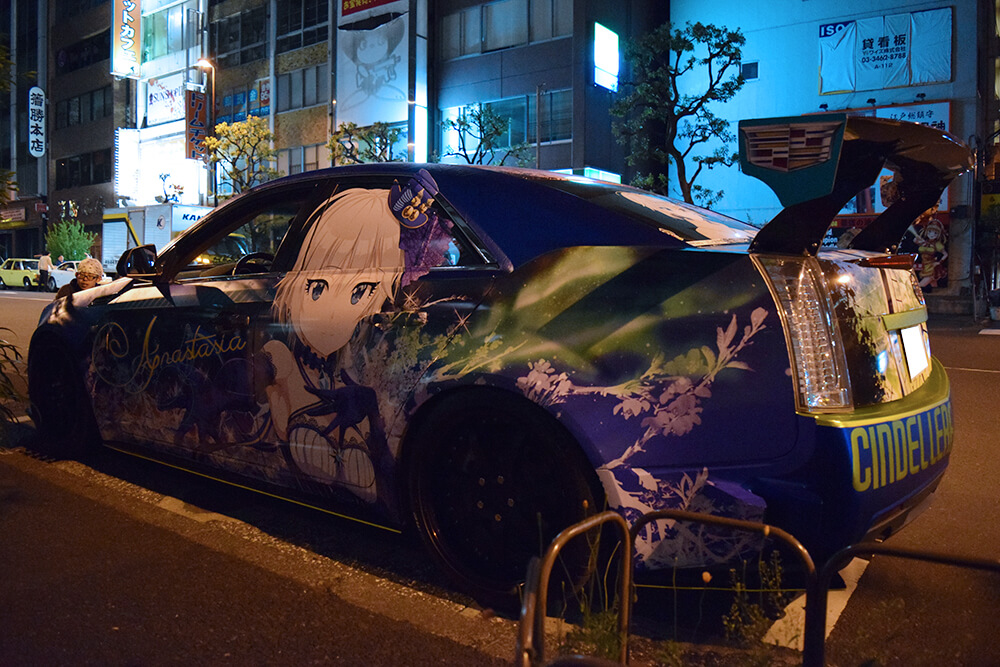 アイドルマスター シンデレラガールズ アナスタシア痛車