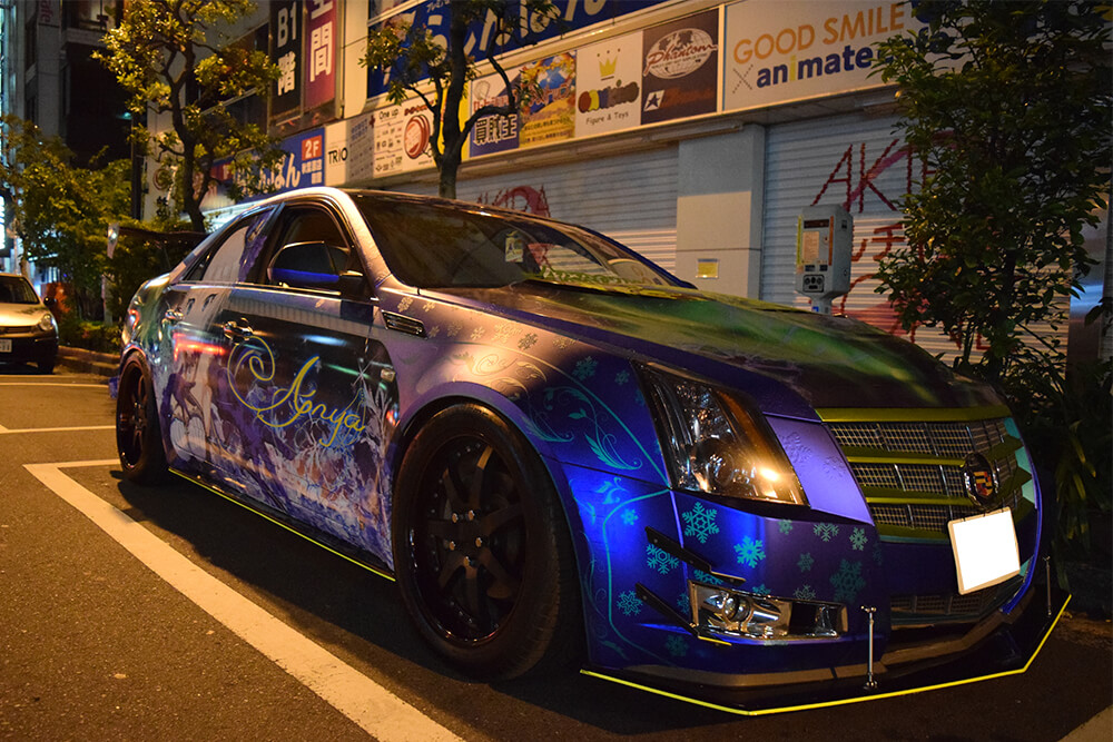 アイドルマスター シンデレラガールズ アナスタシア痛車