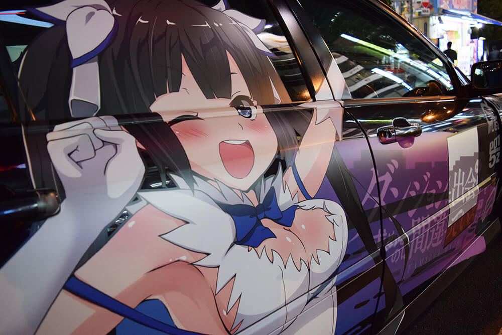 ヘスティア痛車