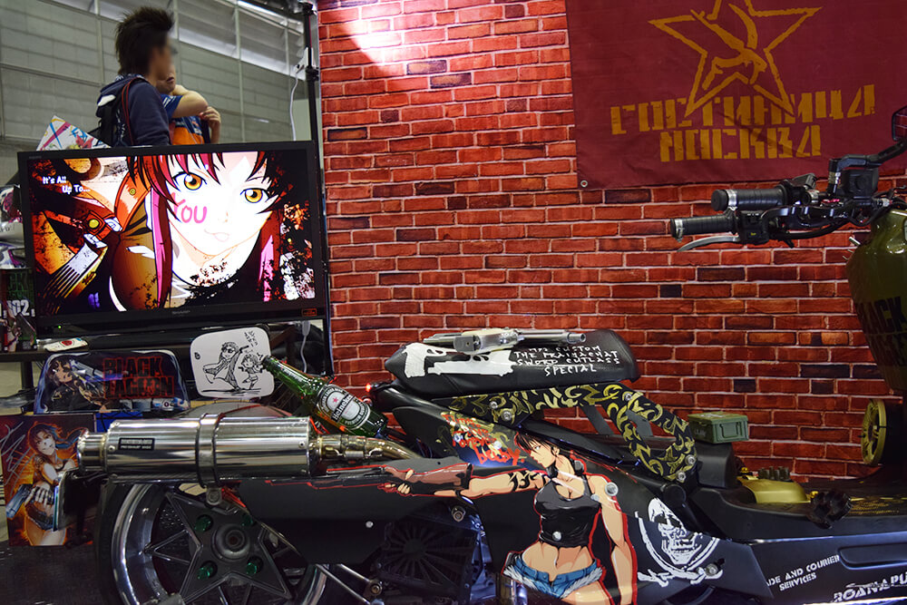 ブラックラグーン痛単車