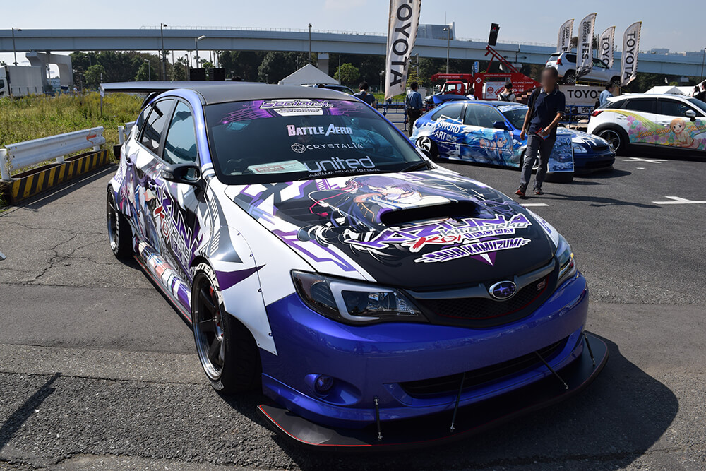 絆きらめく恋いろは痛車