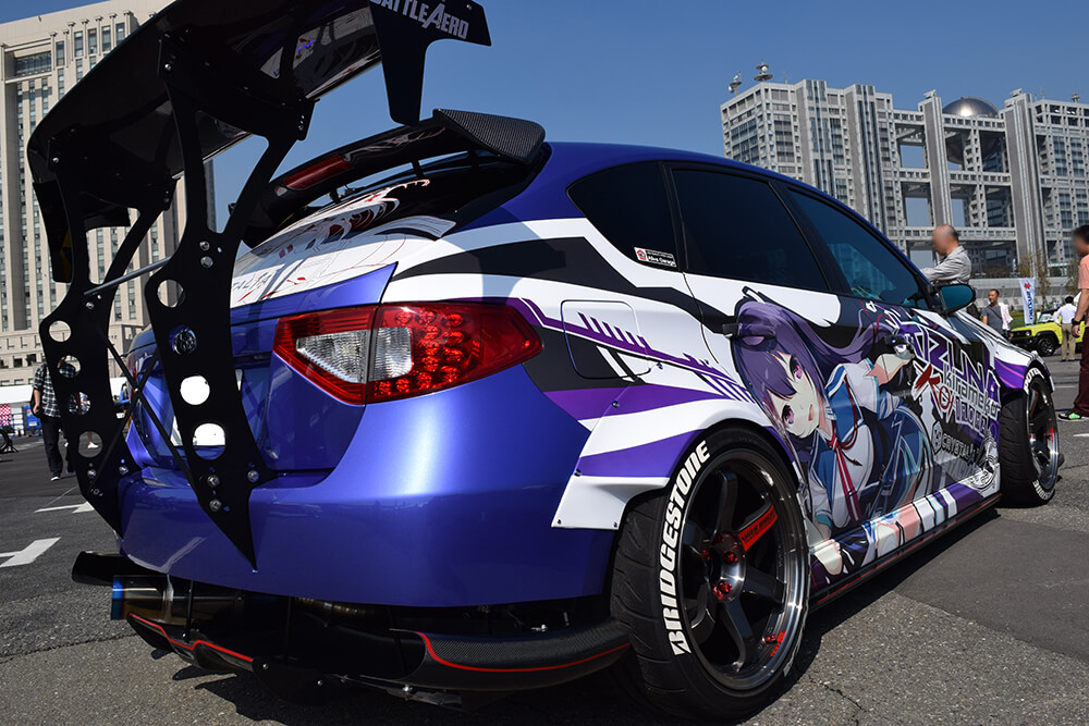 絆きらめく恋いろは痛車